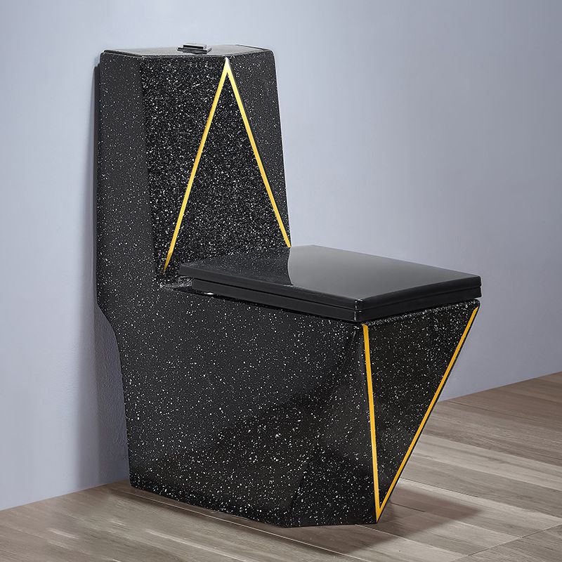 Floor Mount Flush Toilet Traditional One-Piece Toilet with Slow Close Seat Clearhalo 'Bathroom Remodel & Bathroom Fixtures' 'Home Improvement' 'home_improvement' 'home_improvement_toilets' 'Toilets & Bidets' 'Toilets' 1200x1200_74cbbe82-c66e-4038-916f-b79922bede65