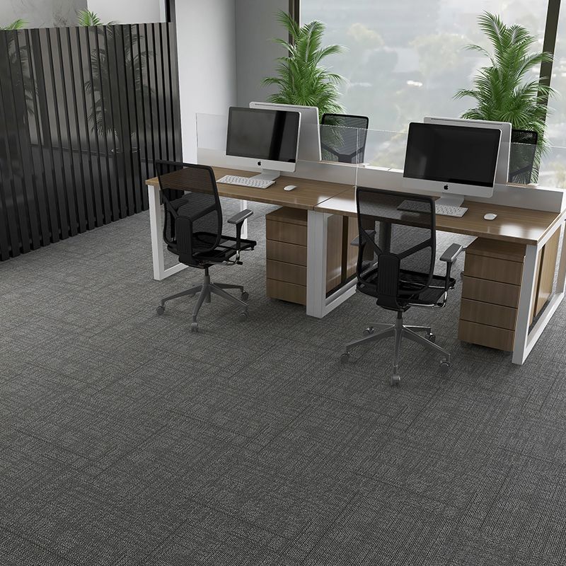 Simple Nylon Carpet Tile Office Meeting Room Stitching Carpet Floor Tile Clearhalo 'Carpet Tiles & Carpet Squares' 'carpet_tiles_carpet_squares' 'Flooring 'Home Improvement' 'home_improvement' 'home_improvement_carpet_tiles_carpet_squares' Walls and Ceiling' 1200x1200_74d0183f-5a5c-4546-954a-e5b9decf4b9a