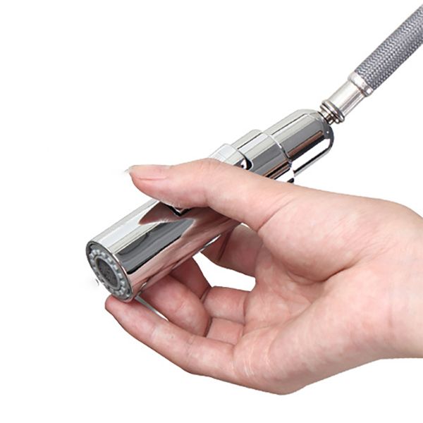 Modern Style Gooseneck Faucet Copper Single Handle Faucet for Kitchen Clearhalo 'Home Improvement' 'home_improvement' 'home_improvement_kitchen_faucets' 'Kitchen Faucets' 'Kitchen Remodel & Kitchen Fixtures' 'Kitchen Sinks & Faucet Components' 'kitchen_faucets' 1200x1200_752390b4-3d70-4d00-ae06-8052557df578