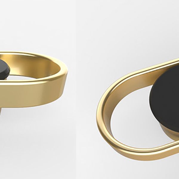 Single Bathroom Vanity Glam Gray Metal Frame Rectangular Wall Mount Vanity Set Clearhalo 'Bathroom Remodel & Bathroom Fixtures' 'Bathroom Vanities' 'bathroom_vanities' 'Home Improvement' 'home_improvement' 'home_improvement_bathroom_vanities' 1200x1200_752495f8-5e11-4957-8b7d-eeb21f0cd65f