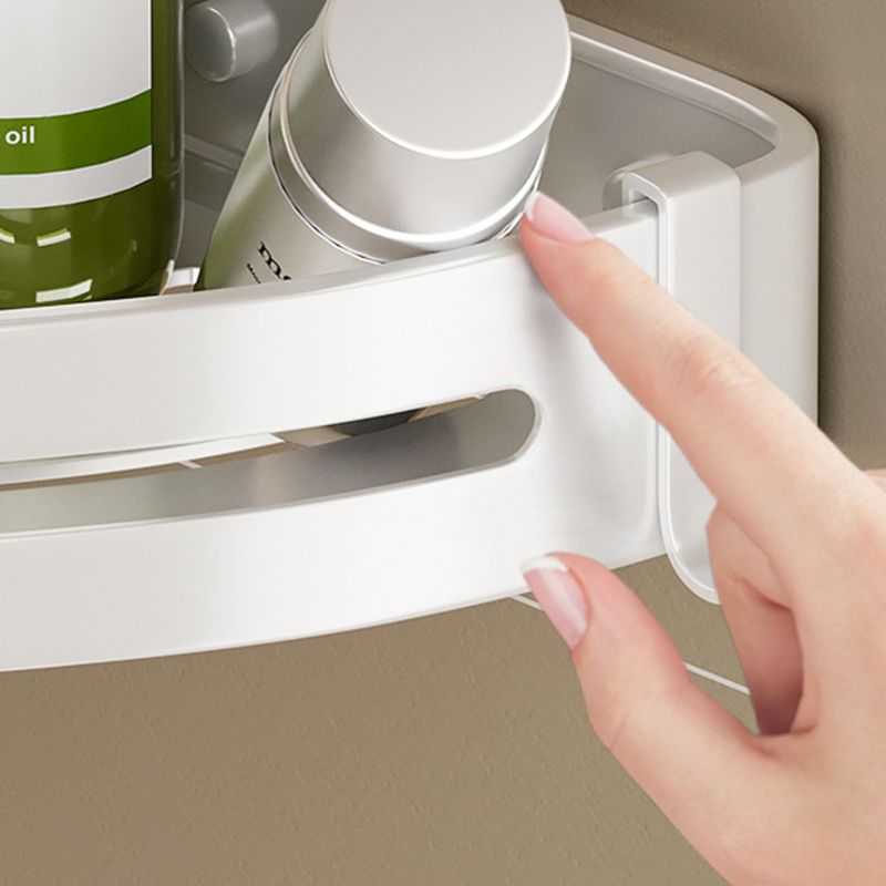 Simplistic Bathroom Accessories Hardware Set Bath Shelf Bathroom Accessory Kit Clearhalo 'Bathroom Hardware Sets' 'Bathroom Hardware' 'Bathroom Remodel & Bathroom Fixtures' 'bathroom_hardware_sets' 'Home Improvement' 'home_improvement' 'home_improvement_bathroom_hardware_sets' 1200x1200_75271bd5-f078-4b93-b5c6-1e2989aa60a4