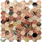 Water Resistant Peel & Stick Tile Hexagonal Mosaic Tile for Backsplash Wall Clearhalo 'Flooring 'Home Improvement' 'home_improvement' 'home_improvement_peel_stick_blacksplash' 'Peel & Stick Backsplash Tile' 'peel_stick_blacksplash' 'Walls & Ceilings' Walls and Ceiling' 1200x1200_752b21d1-2d82-497d-a91a-fcc0a9023518