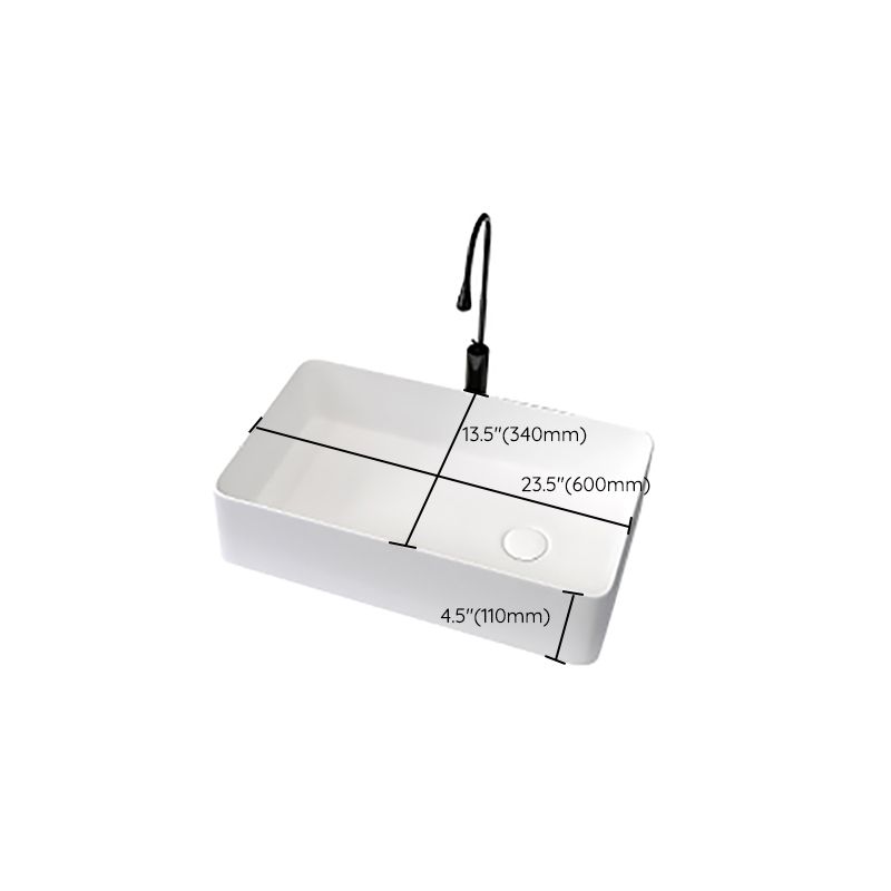 Modern Style Trough Bathroom Sink Rectangle Ceramic Trough Bathroom Sink in White Clearhalo 'Bathroom Remodel & Bathroom Fixtures' 'Bathroom Sinks & Faucet Components' 'Bathroom Sinks' 'bathroom_sink' 'Home Improvement' 'home_improvement' 'home_improvement_bathroom_sink' 1200x1200_753037e7-0357-4eba-8915-7ed534c68077