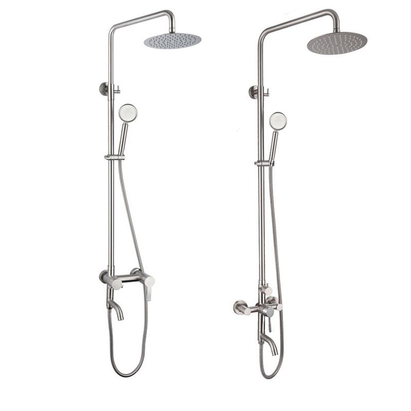 Modern Shower System Brass Temperature Control Handheld Shower Head Shower Set Clearhalo 'Bathroom Remodel & Bathroom Fixtures' 'Home Improvement' 'home_improvement' 'home_improvement_shower_faucets' 'Shower Faucets & Systems' 'shower_faucets' 'Showers & Bathtubs Plumbing' 'Showers & Bathtubs' 1200x1200_7541fd8e-257f-4fa4-913e-7d32dd1c8227