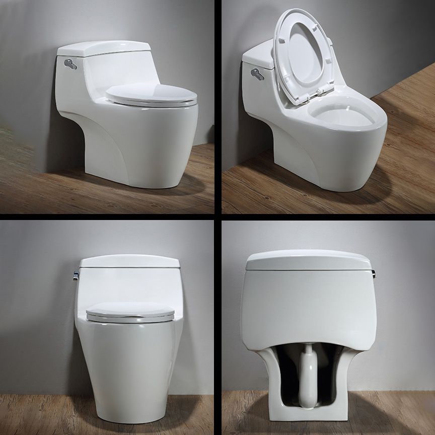 Modern Siphon Jet Toilet Bowl Cotton White Bidet Toilet with Seat for Bathroom Clearhalo 'Bathroom Remodel & Bathroom Fixtures' 'Home Improvement' 'home_improvement' 'home_improvement_toilets' 'Toilets & Bidets' 'Toilets' 1200x1200_75464818-946a-4918-a2fd-9298f09dcc91