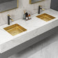 Contemporary Bathroom Sink Metal Rectangular Drop-in Bathroom Sink with Pop-Up Drain Clearhalo 'Bathroom Remodel & Bathroom Fixtures' 'Bathroom Sinks & Faucet Components' 'Bathroom Sinks' 'bathroom_sink' 'Home Improvement' 'home_improvement' 'home_improvement_bathroom_sink' 1200x1200_75581cb1-1059-4253-a75e-c629fa41ea49