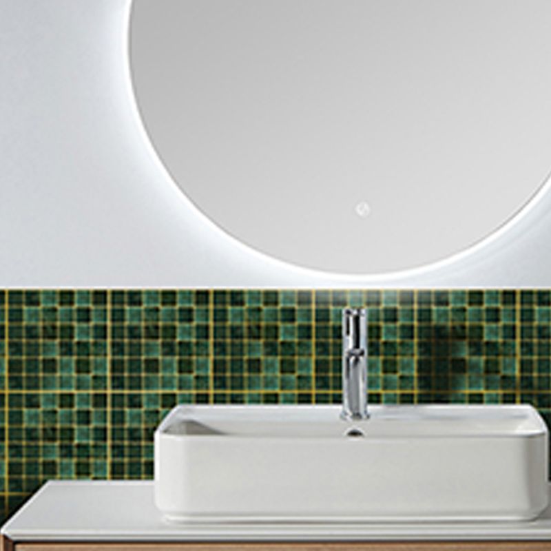 Mosaic Tile Wallpaper PVC Square Shape Peel and Stick Backsplash Clearhalo 'Flooring 'Home Improvement' 'home_improvement' 'home_improvement_peel_stick_blacksplash' 'Peel & Stick Backsplash Tile' 'peel_stick_blacksplash' 'Walls & Ceilings' Walls and Ceiling' 1200x1200_75595d5b-ef90-437f-b6d2-aa3961ec3d5d