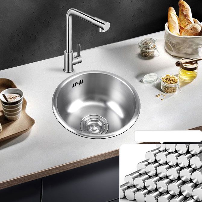 Round Stainless Steel Kitchen Sink with Drain Assembly Drop-In Sink Clearhalo 'Home Improvement' 'home_improvement' 'home_improvement_kitchen_sinks' 'Kitchen Remodel & Kitchen Fixtures' 'Kitchen Sinks & Faucet Components' 'Kitchen Sinks' 'kitchen_sinks' 1200x1200_757959aa-1c89-4d05-a263-e238fb4e3f99