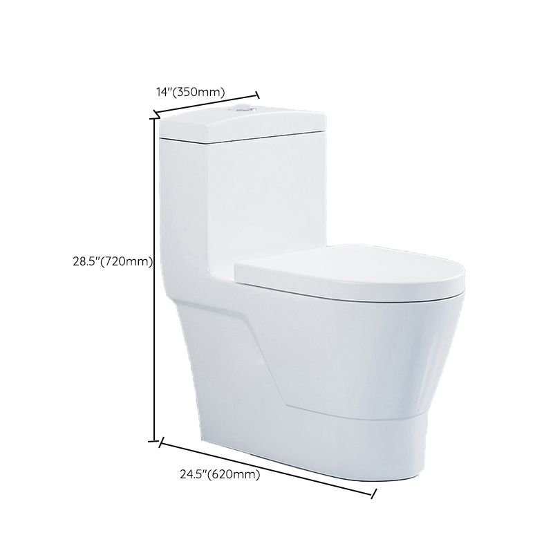 Contemporary Toilet Bowl One Piece Ceramic Urine Toilet with Seat Clearhalo 'Bathroom Remodel & Bathroom Fixtures' 'Home Improvement' 'home_improvement' 'home_improvement_toilets' 'Toilets & Bidets' 'Toilets' 1200x1200_757f7846-829a-4caa-bb22-4d050a465f4d