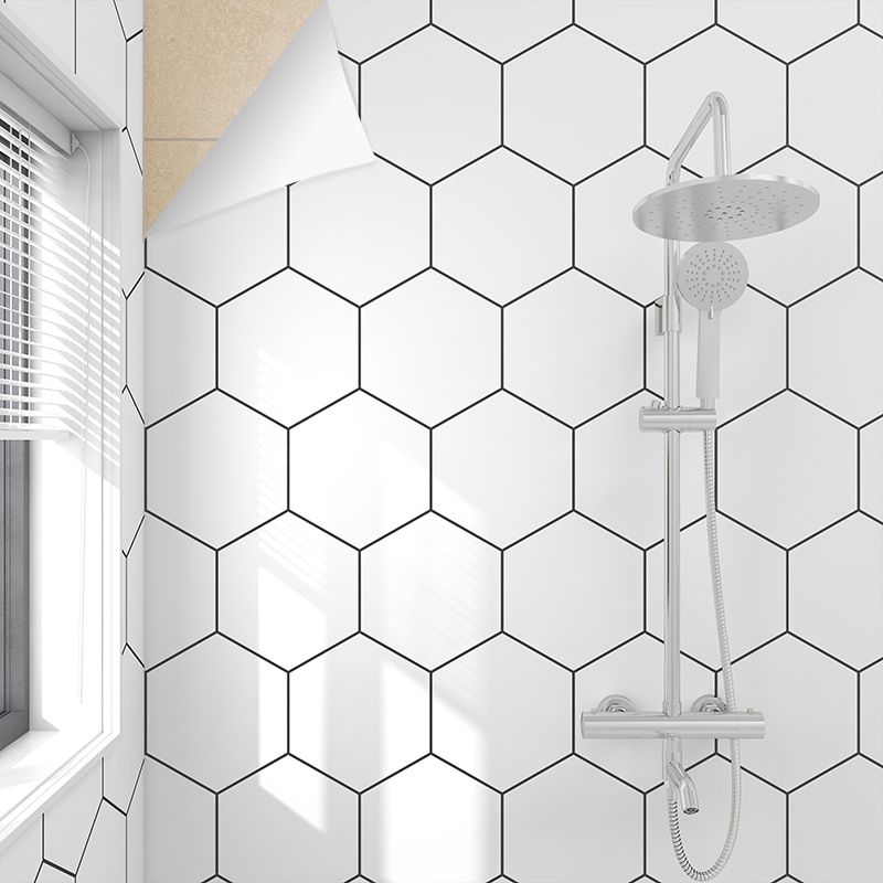Modern Backsplash Wallpaper Peel and Stick Mosaic Tile for Bathroom Clearhalo 'Flooring 'Home Improvement' 'home_improvement' 'home_improvement_peel_stick_blacksplash' 'Peel & Stick Backsplash Tile' 'peel_stick_blacksplash' 'Walls & Ceilings' Walls and Ceiling' 1200x1200_75c36d0f-b9ca-4128-ae2d-0c230f812a5e