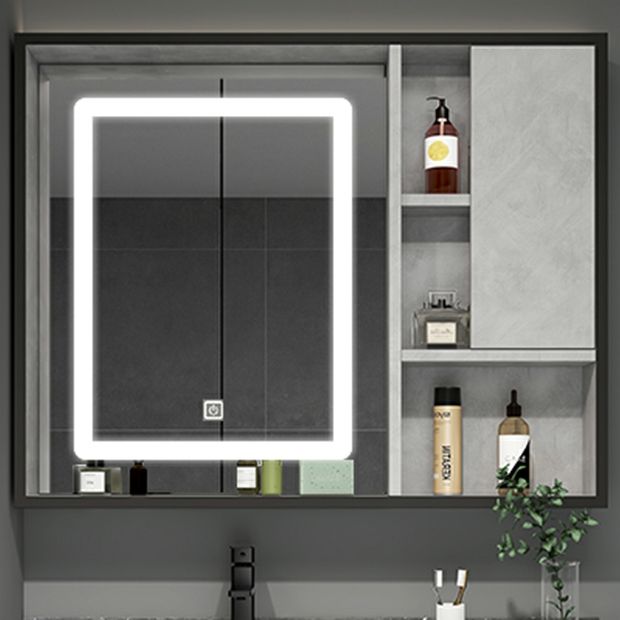 Modern Wall Mount Stone Bathroom Vanity Set with Doors Mirror Clearhalo 'Bathroom Remodel & Bathroom Fixtures' 'Bathroom Vanities' 'bathroom_vanities' 'Home Improvement' 'home_improvement' 'home_improvement_bathroom_vanities' 1200x1200_75dcd2bc-00f9-4088-8fcc-4c27c2ccd84e