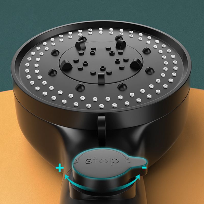 Bathroom Shower Head 5-Jet Round Hand Shower Holder Wall-Mount Shower Head Clearhalo 'Bathroom Remodel & Bathroom Fixtures' 'Home Improvement' 'home_improvement' 'home_improvement_shower_heads' 'Shower Heads' 'shower_heads' 'Showers & Bathtubs Plumbing' 'Showers & Bathtubs' 1200x1200_75f5ac88-ae7e-4eb7-a542-62ccae0f6572