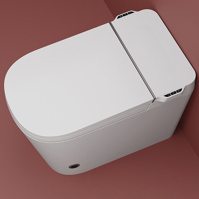 Elongated Floor Mount Bidet in White All-In-One Smart Bidet with Heated Seat Clearhalo 'Bathroom Remodel & Bathroom Fixtures' 'Bidets' 'Home Improvement' 'home_improvement' 'home_improvement_bidets' 'Toilets & Bidets' 1200x1200_761a625f-5197-488d-a8df-332262c9d0aa