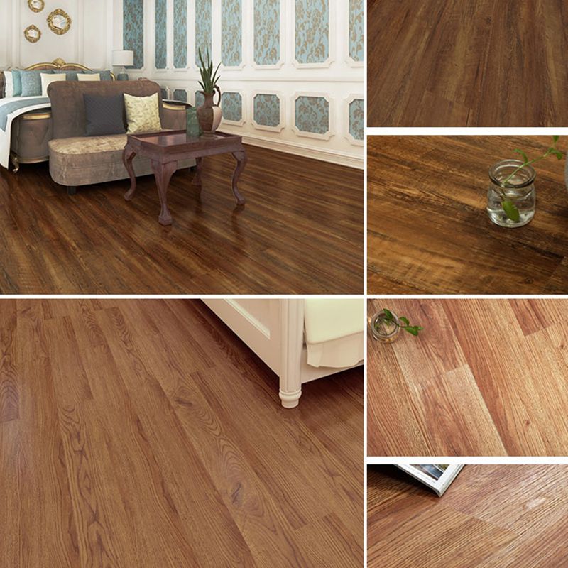 Rectangle PVC Flooring Peel and Stick Smooth Wood Look Vinyl Flooring Clearhalo 'Flooring 'Home Improvement' 'home_improvement' 'home_improvement_vinyl_flooring' 'Vinyl Flooring' 'vinyl_flooring' Walls and Ceiling' 1200x1200_766d6430-035a-41c9-b429-f9a8193fef2c