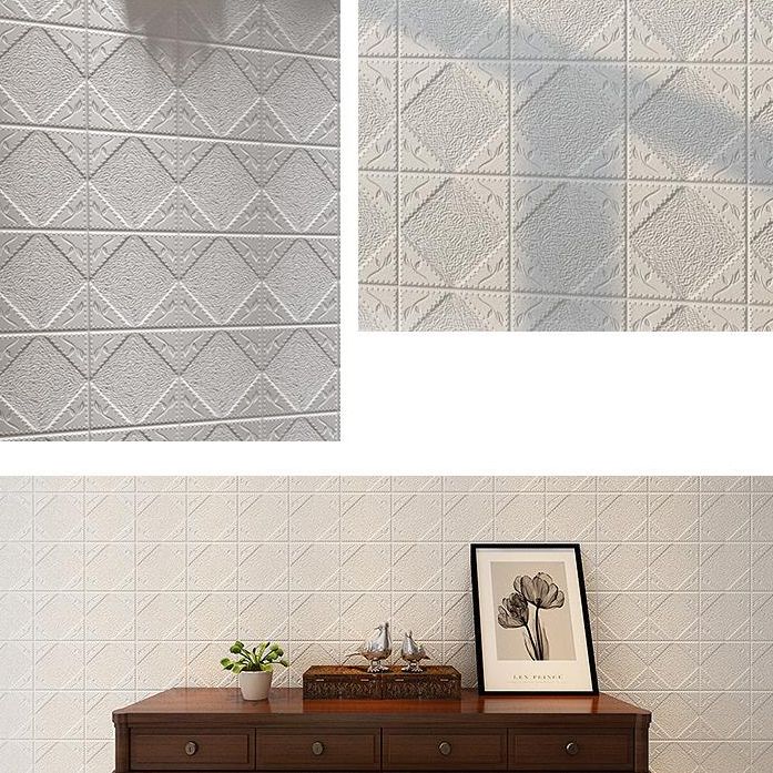 Modern Wall Paneling Peel and Stick Waterproof 3D Print Wall Panel Clearhalo 'Flooring 'Home Improvement' 'home_improvement' 'home_improvement_wall_paneling' 'Wall Paneling' 'wall_paneling' 'Walls & Ceilings' Walls and Ceiling' 1200x1200_7674306c-4b5f-445b-95e2-96880ff28334