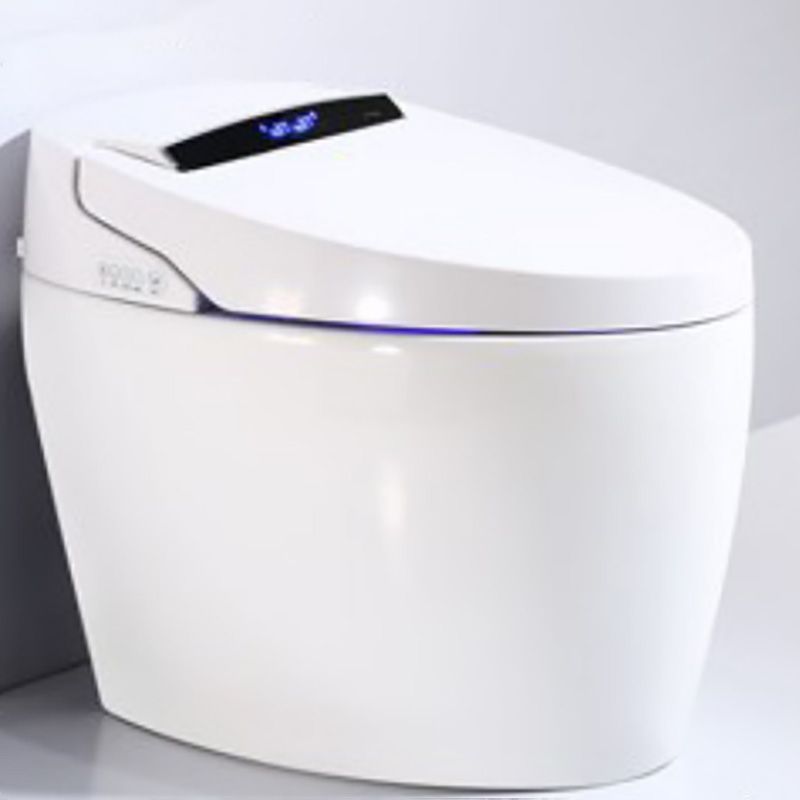 20" H White Finish Smart Toilet Seat Bidet of Vitreous China Bidets Clearhalo 'Bathroom Remodel & Bathroom Fixtures' 'Bidets' 'Home Improvement' 'home_improvement' 'home_improvement_bidets' 'Toilets & Bidets' 1200x1200_767898fc-510a-4ef4-96a5-0c4254e702e3