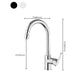 Contemporary Kitchen Bar Faucet Full Copper Swivel Spout No Sensor Clearhalo 'Home Improvement' 'home_improvement' 'home_improvement_kitchen_faucets' 'Kitchen Faucets' 'Kitchen Remodel & Kitchen Fixtures' 'Kitchen Sinks & Faucet Components' 'kitchen_faucets' 1200x1200_767c7824-8d53-4ebb-9ee8-7e18f6ed6b3a