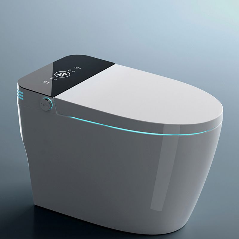 Minimalist White Floor Standing Bidet with Heated Seat and Remote Control Included Clearhalo 'Bathroom Remodel & Bathroom Fixtures' 'Bidets' 'Home Improvement' 'home_improvement' 'home_improvement_bidets' 'Toilets & Bidets' 1200x1200_7686bea1-1b3d-4cce-bf4a-2d37e4f20657