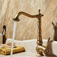 Brass Traditional Wide Spread Bathroom Faucet Lever Lavatory Faucet Clearhalo 'Bathroom Remodel & Bathroom Fixtures' 'Bathroom Sink Faucets' 'Bathroom Sinks & Faucet Components' 'bathroom_sink_faucets' 'Home Improvement' 'home_improvement' 'home_improvement_bathroom_sink_faucets' 1200x1200_768cde05-7784-458a-b0bb-36853ba1aebf