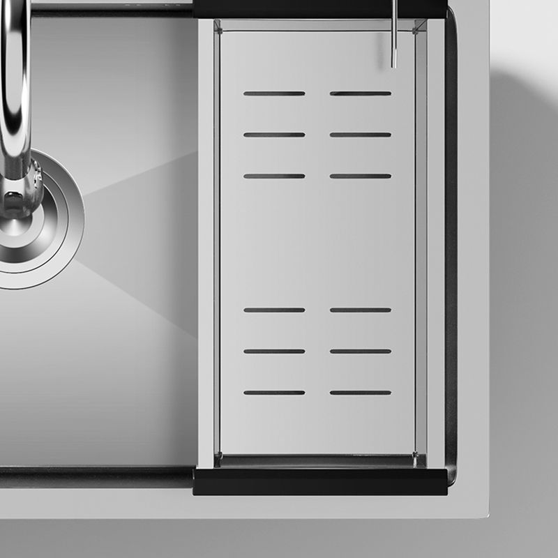 Stainless Steel Drop-In Kitchen Sink Single Bowl Sink with 3 Holes Clearhalo 'Home Improvement' 'home_improvement' 'home_improvement_kitchen_sinks' 'Kitchen Remodel & Kitchen Fixtures' 'Kitchen Sinks & Faucet Components' 'Kitchen Sinks' 'kitchen_sinks' 1200x1200_76c967c5-9e6d-4ce9-8eb4-3b4fb2696937