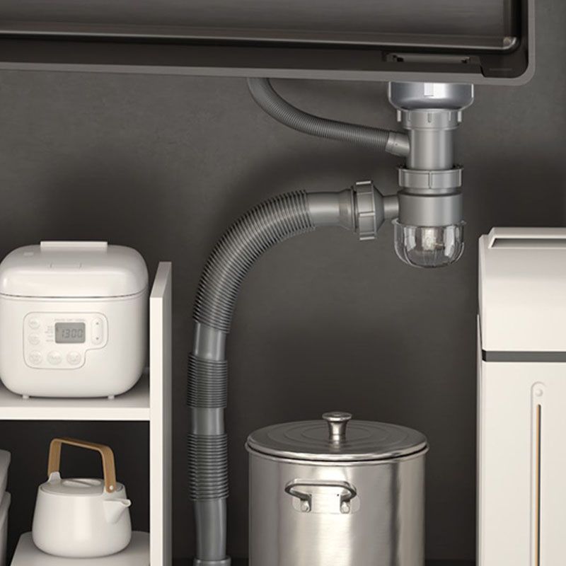 Stainless Steel Kitchen Sink Undermount 1-Bowl Kitchen Sink with Cutting-Board Clearhalo 'Home Improvement' 'home_improvement' 'home_improvement_kitchen_sinks' 'Kitchen Remodel & Kitchen Fixtures' 'Kitchen Sinks & Faucet Components' 'Kitchen Sinks' 'kitchen_sinks' 1200x1200_76d9e136-318c-495f-8608-2938c92062c2