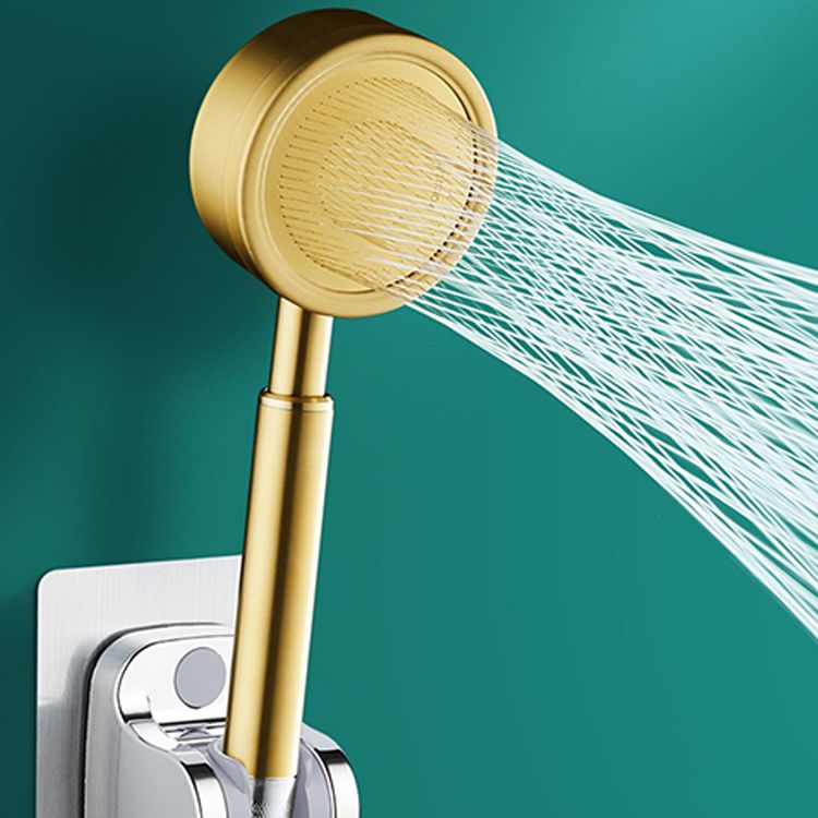 Gold Handheld Shower Head Pressurized 304 Stainless Steel Shower Head Clearhalo 'Bathroom Remodel & Bathroom Fixtures' 'Home Improvement' 'home_improvement' 'home_improvement_shower_heads' 'Shower Heads' 'shower_heads' 'Showers & Bathtubs Plumbing' 'Showers & Bathtubs' 1200x1200_76f926fd-67b4-468f-b565-3b6aae6a8c78