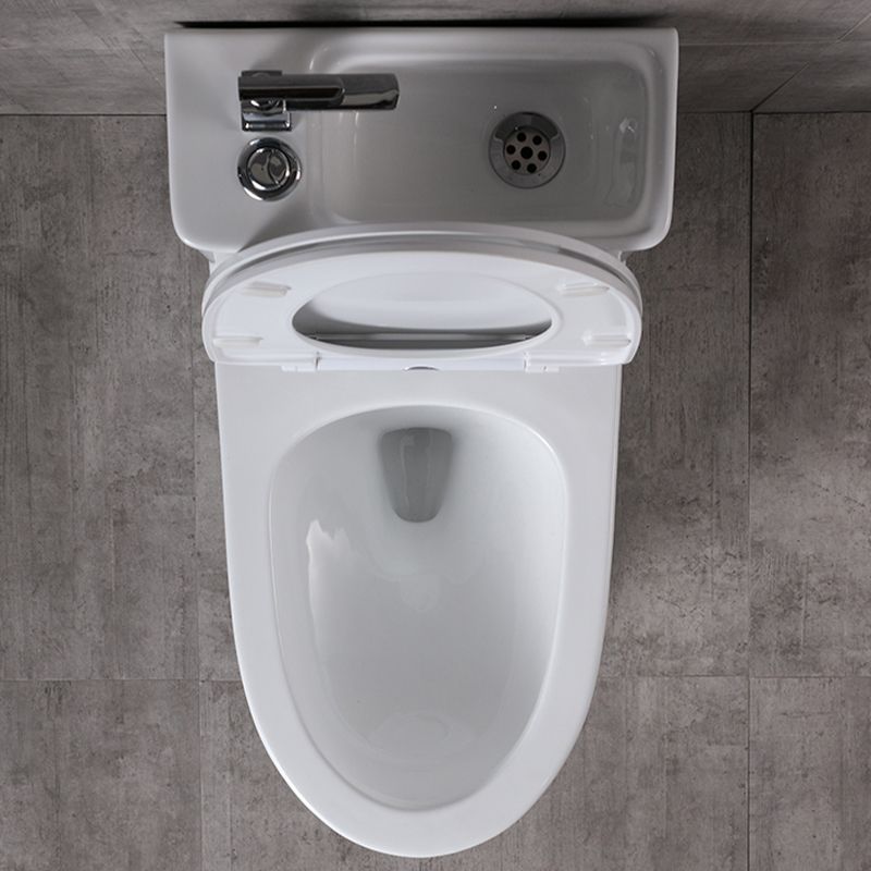 Floor Mounted Toilet One-Piece Toilet Porcelain Siphon Jet Flush Toilet Clearhalo 'Bathroom Remodel & Bathroom Fixtures' 'Home Improvement' 'home_improvement' 'home_improvement_toilets' 'Toilets & Bidets' 'Toilets' 1200x1200_771310a2-6755-4abd-98a4-804036ed2fe7