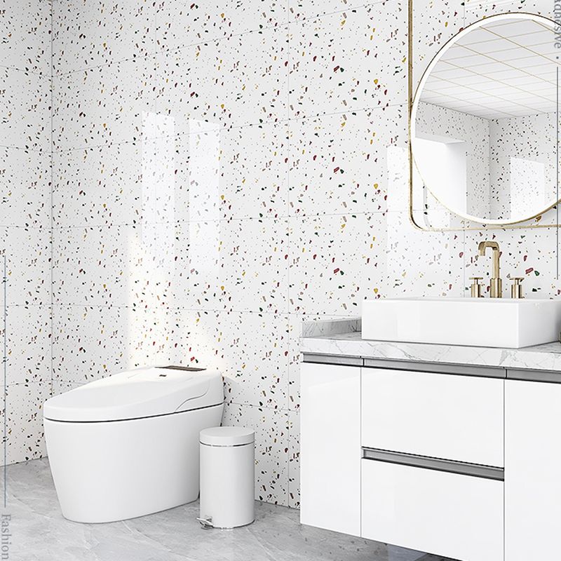Contemporary Wallpaper Modern Style Bathroom Wallpaper with Rectangle Shape Clearhalo 'Flooring 'Home Improvement' 'home_improvement' 'home_improvement_peel_stick_blacksplash' 'Peel & Stick Backsplash Tile' 'peel_stick_blacksplash' 'Walls & Ceilings' Walls and Ceiling' 1200x1200_774081d8-d85b-480f-b6d0-be878c319eb4