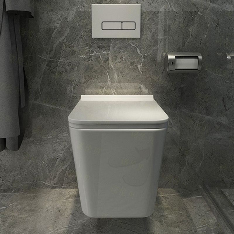Modern White Ceramic Flush Toilet Wall Mount Urine Toilet with Seat for Washroom Clearhalo 'Bathroom Remodel & Bathroom Fixtures' 'Home Improvement' 'home_improvement' 'home_improvement_toilets' 'Toilets & Bidets' 'Toilets' 1200x1200_7756b872-2960-49c3-9f6d-059b3ac2fa93