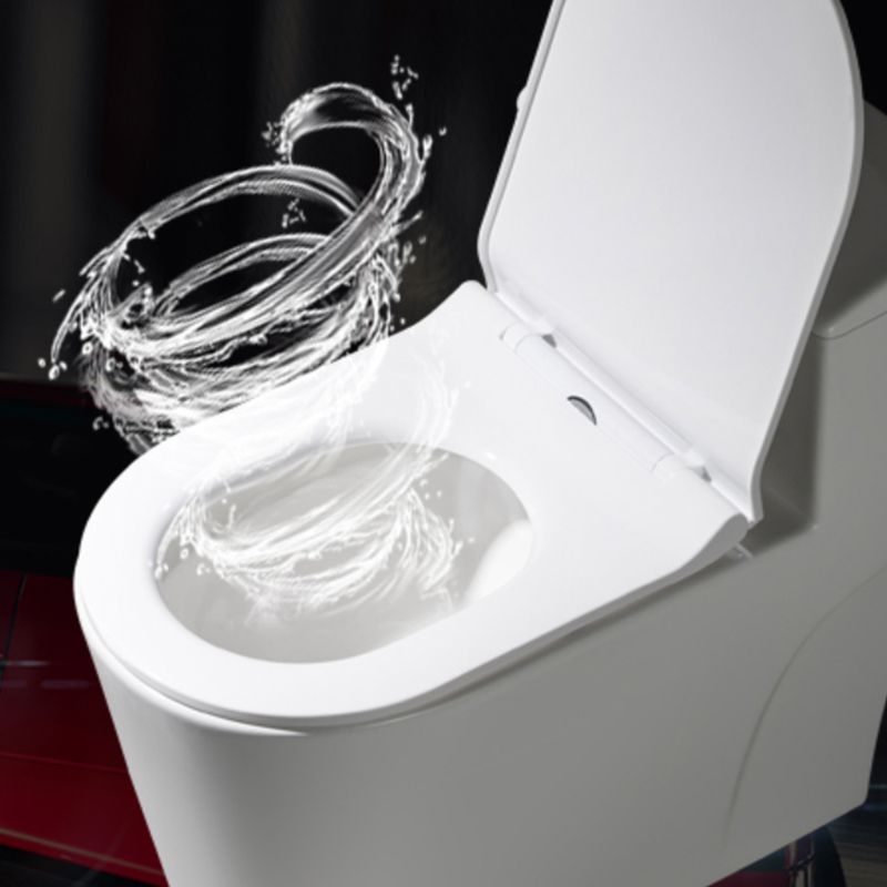 Contemporary Ceramic Toilet Bowl Floor Mounted Urine Toilet with Spray Gun for Washroom Clearhalo 'Bathroom Remodel & Bathroom Fixtures' 'Home Improvement' 'home_improvement' 'home_improvement_toilets' 'Toilets & Bidets' 'Toilets' 1200x1200_775a4038-0005-4e64-a2f0-41722519149e