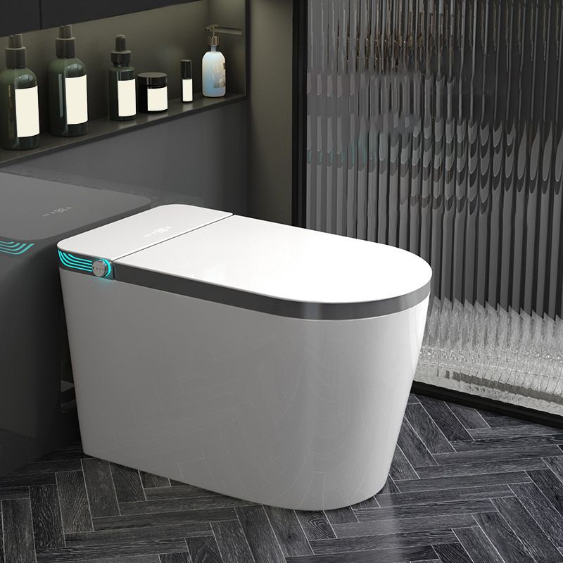 Contemporary Siphon Jet Toilet Bowl Polished Finish All-In-One Toilet Clearhalo 'Bathroom Remodel & Bathroom Fixtures' 'Home Improvement' 'home_improvement' 'home_improvement_toilets' 'Toilets & Bidets' 'Toilets' 1200x1200_775f7b23-cfeb-42d5-8919-fea17af9568b