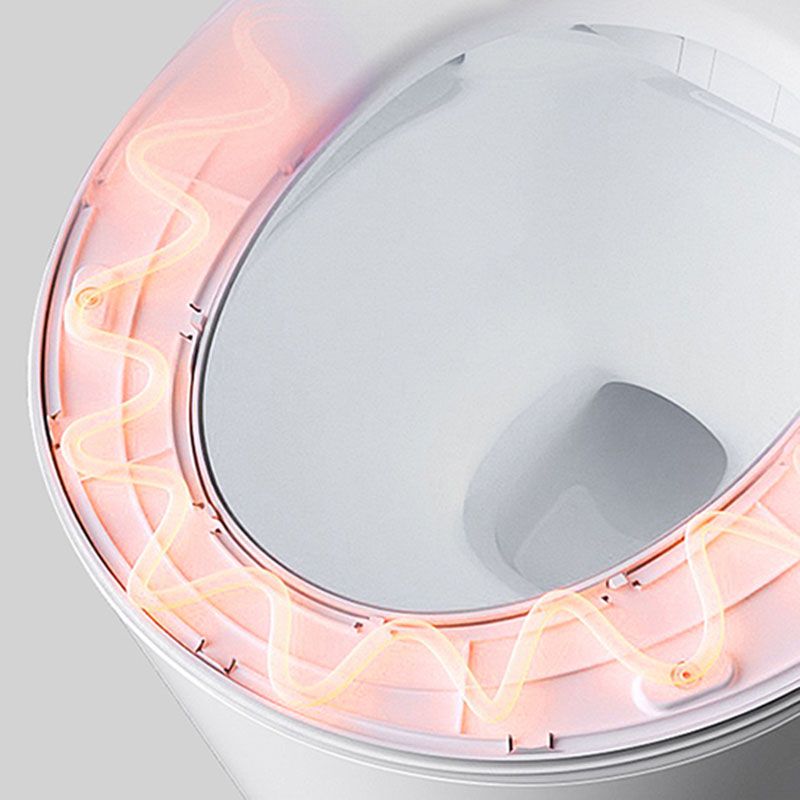 Contemporary Electronic Elongated Toilet Wall Mounted Bidet with Heated Seat Clearhalo 'Bathroom Remodel & Bathroom Fixtures' 'Bidets' 'Home Improvement' 'home_improvement' 'home_improvement_bidets' 'Toilets & Bidets' 1200x1200_7778dba1-cf08-49b2-9d4c-137a0b97ffbb