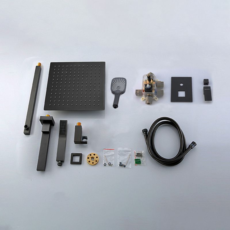 Modern Shower Set Brass Square Temperature Control Shower System Clearhalo 'Bathroom Remodel & Bathroom Fixtures' 'Home Improvement' 'home_improvement' 'home_improvement_shower_faucets' 'Shower Faucets & Systems' 'shower_faucets' 'Showers & Bathtubs Plumbing' 'Showers & Bathtubs' 1200x1200_779925fd-431c-451a-91fd-331d3ed47f74