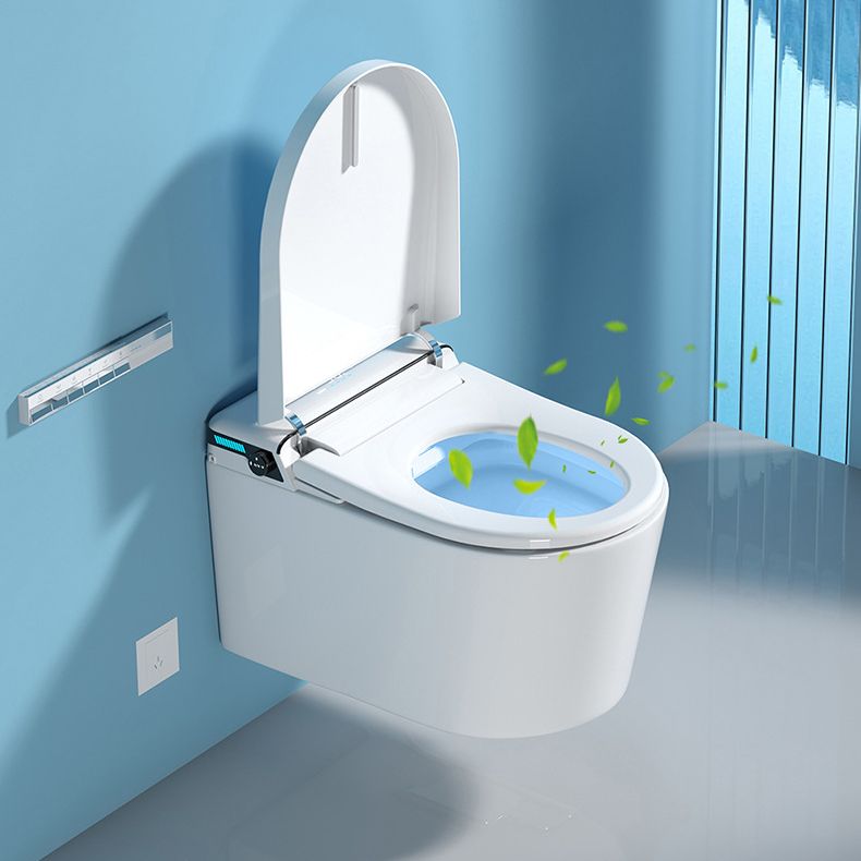 Modern Wall Mount Toilet All-In-One ABS Single Flush Toilet Bowl Clearhalo 'Bathroom Remodel & Bathroom Fixtures' 'Home Improvement' 'home_improvement' 'home_improvement_toilets' 'Toilets & Bidets' 'Toilets' 1200x1200_77c545ca-c73b-4ae7-8491-112087c738d6