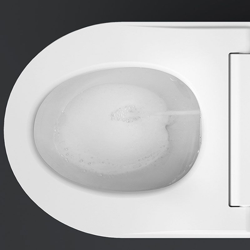 Contemporary Electronic Elongated Toilet Wall Mounted Bidet with Heated Seat Clearhalo 'Bathroom Remodel & Bathroom Fixtures' 'Bidets' 'Home Improvement' 'home_improvement' 'home_improvement_bidets' 'Toilets & Bidets' 1200x1200_780eb141-81c5-4f6e-93c2-39293fb932de