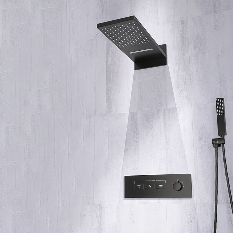 Minimalist Concealed Shower Set Recessed Push Button Wall Diverter Clearhalo 'Bathroom Remodel & Bathroom Fixtures' 'Home Improvement' 'home_improvement' 'home_improvement_shower_faucets' 'Shower Faucets & Systems' 'shower_faucets' 'Showers & Bathtubs Plumbing' 'Showers & Bathtubs' 1200x1200_7831e9ca-a256-4d0e-97ad-801a3a532143