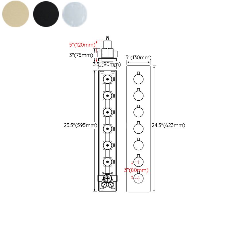 Modern Shower System with Music Playing System Wall Mounted Shower Set Clearhalo 'Bathroom Remodel & Bathroom Fixtures' 'Home Improvement' 'home_improvement' 'home_improvement_shower_faucets' 'Shower Faucets & Systems' 'shower_faucets' 'Showers & Bathtubs Plumbing' 'Showers & Bathtubs' 1200x1200_7836c6ed-a1d5-4b62-8cf5-dbb9183a3d66
