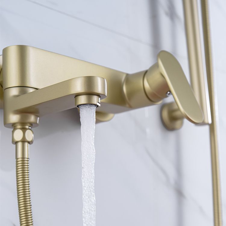 Ultra-Luxury Shower Trim Wall Mounted Included Hand Shower and Faucet Clearhalo 'Bathroom Remodel & Bathroom Fixtures' 'Home Improvement' 'home_improvement' 'home_improvement_shower_faucets' 'Shower Faucets & Systems' 'shower_faucets' 'Showers & Bathtubs Plumbing' 'Showers & Bathtubs' 1200x1200_784a80c7-fbca-41cb-af9c-00e5b70d43c6