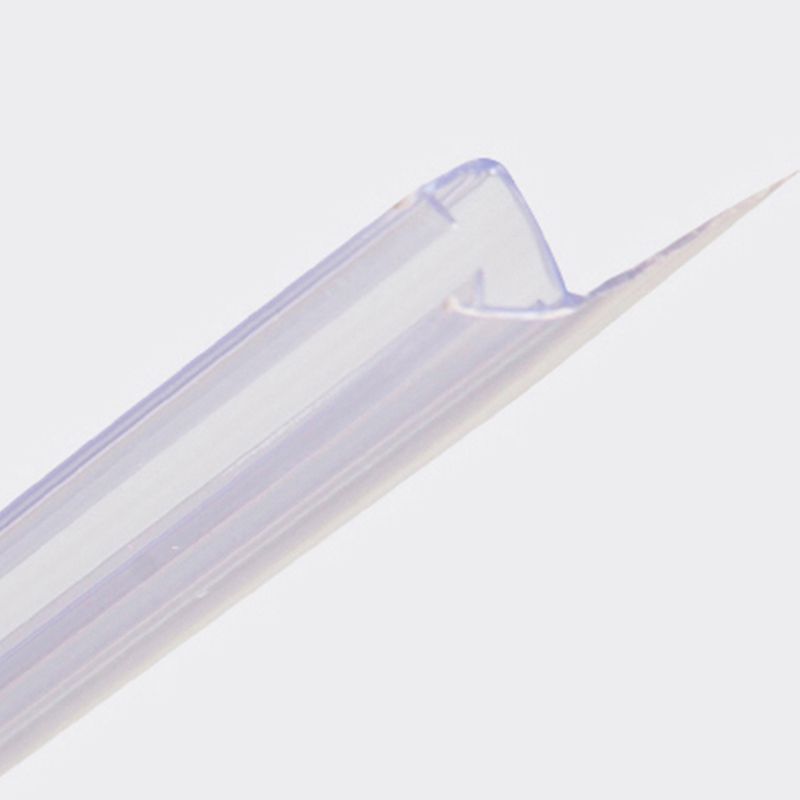 Glass and Metal Shower Bath Door Simple One-Line Shower Door Clearhalo 'Bathroom Remodel & Bathroom Fixtures' 'Home Improvement' 'home_improvement' 'home_improvement_shower_tub_doors' 'Shower and Tub Doors' 'shower_tub_doors' 'Showers & Bathtubs' 1200x1200_785156ae-f40b-443a-b0aa-22f5e3f2ba00