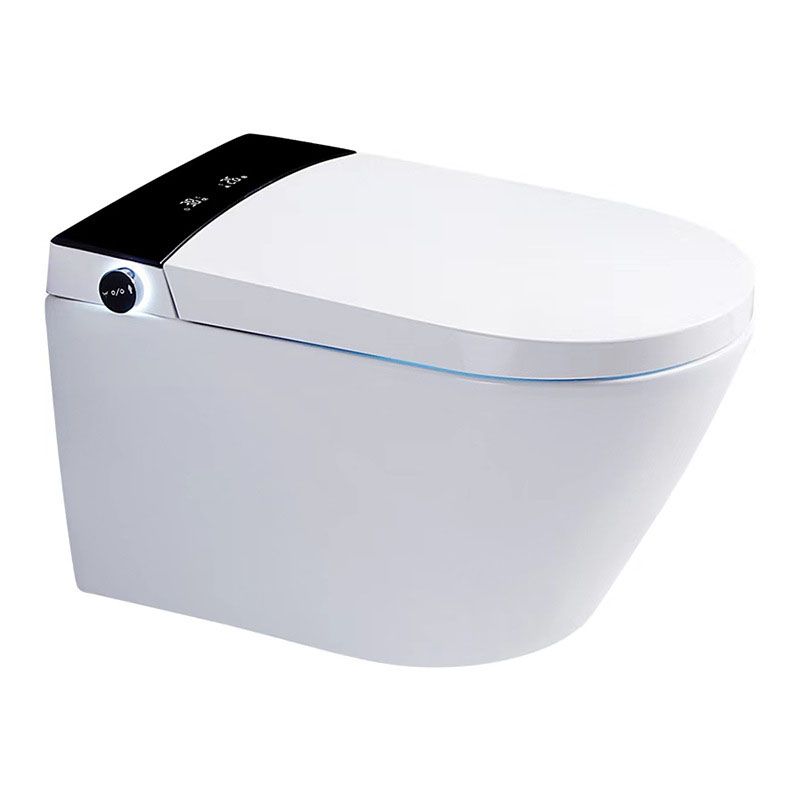 Electronic Elongated Toilet Wall Mounted Bidet with Heated Seat Clearhalo 'Bathroom Remodel & Bathroom Fixtures' 'Bidets' 'Home Improvement' 'home_improvement' 'home_improvement_bidets' 'Toilets & Bidets' 1200x1200_785dcc11-64bd-4616-9d38-fcc7d2b7c166
