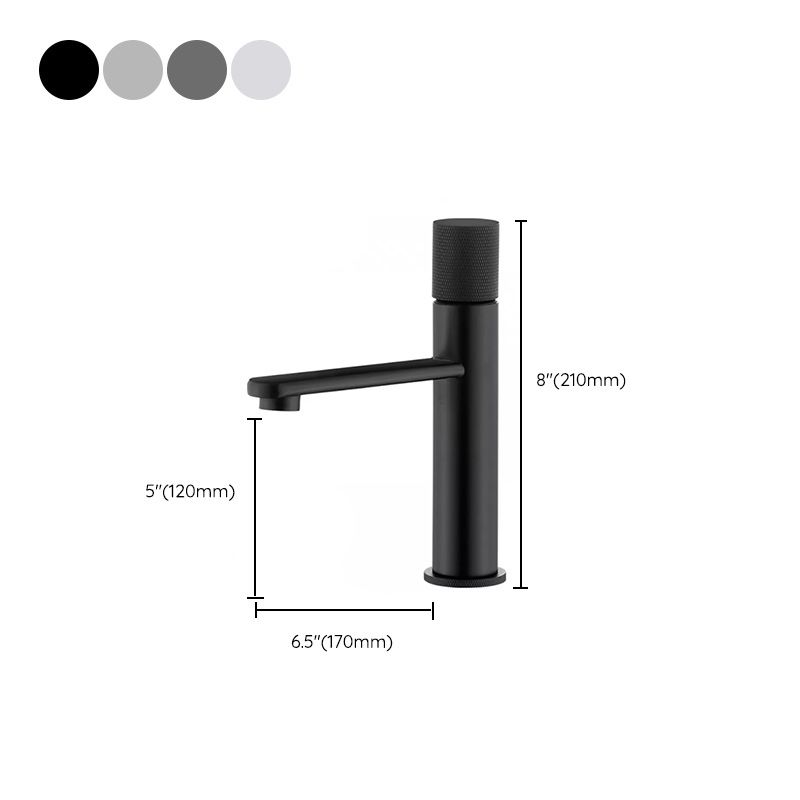 Knob Handle Square Faucet Brass Deck Mounted Bathroom Sink Faucet Clearhalo 'Bathroom Remodel & Bathroom Fixtures' 'Bathroom Sink Faucets' 'Bathroom Sinks & Faucet Components' 'bathroom_sink_faucets' 'Home Improvement' 'home_improvement' 'home_improvement_bathroom_sink_faucets' 1200x1200_78743532-bdda-4176-8ed7-a6ff5cfa687c