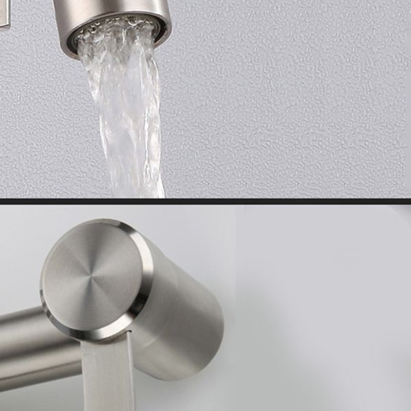 Modern Shower System Stainless Steel Adjustable Shower Head Shower Trim Clearhalo 'Bathroom Remodel & Bathroom Fixtures' 'Home Improvement' 'home_improvement' 'home_improvement_shower_faucets' 'Shower Faucets & Systems' 'shower_faucets' 'Showers & Bathtubs Plumbing' 'Showers & Bathtubs' 1200x1200_789f601e-7789-4451-a24c-a59ecb775589