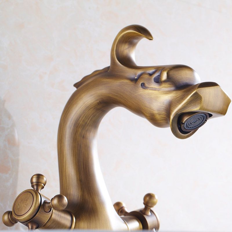 2 Handles Wide Spread Bathroom Faucet Industrial Lavatory Faucet Clearhalo 'Bathroom Remodel & Bathroom Fixtures' 'Bathroom Sink Faucets' 'Bathroom Sinks & Faucet Components' 'bathroom_sink_faucets' 'Home Improvement' 'home_improvement' 'home_improvement_bathroom_sink_faucets' 1200x1200_78a87917-5337-420c-aca6-6c1bdb4aec69