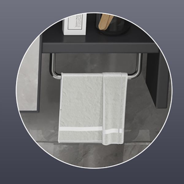 Metal Glam Bathroom Vanity Set Wall Mount Faucet Included Bathroom Vanity Clearhalo 'Bathroom Remodel & Bathroom Fixtures' 'Bathroom Vanities' 'bathroom_vanities' 'Home Improvement' 'home_improvement' 'home_improvement_bathroom_vanities' 1200x1200_78b01f14-822f-4a58-af94-b1fe45be6fd9