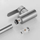 Modern 1-Handle Faucet 1-Hole Gooseneck Stainless Steel Touchless Faucet Clearhalo 'Home Improvement' 'home_improvement' 'home_improvement_kitchen_faucets' 'Kitchen Faucets' 'Kitchen Remodel & Kitchen Fixtures' 'Kitchen Sinks & Faucet Components' 'kitchen_faucets' 1200x1200_78b1bad4-b854-4dd9-b876-150d2e22672f