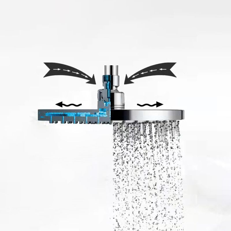 Modern Shower Set Brass Slide Bar Included Adjustable Shower Head Shower Combo Clearhalo 'Bathroom Remodel & Bathroom Fixtures' 'Home Improvement' 'home_improvement' 'home_improvement_shower_faucets' 'Shower Faucets & Systems' 'shower_faucets' 'Showers & Bathtubs Plumbing' 'Showers & Bathtubs' 1200x1200_78c2bd1e-ddc9-41e0-a1c3-7a82e24ef3b9