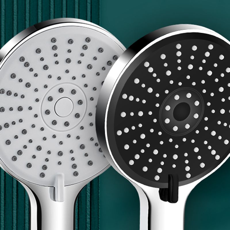 Contemporary Shower Head 5 Setting Adjustable Spray Pattern Handheld Shower Head Clearhalo 'Bathroom Remodel & Bathroom Fixtures' 'Home Improvement' 'home_improvement' 'home_improvement_shower_heads' 'Shower Heads' 'shower_heads' 'Showers & Bathtubs Plumbing' 'Showers & Bathtubs' 1200x1200_78d1bc59-e46c-4d8a-a523-a06fa1897739