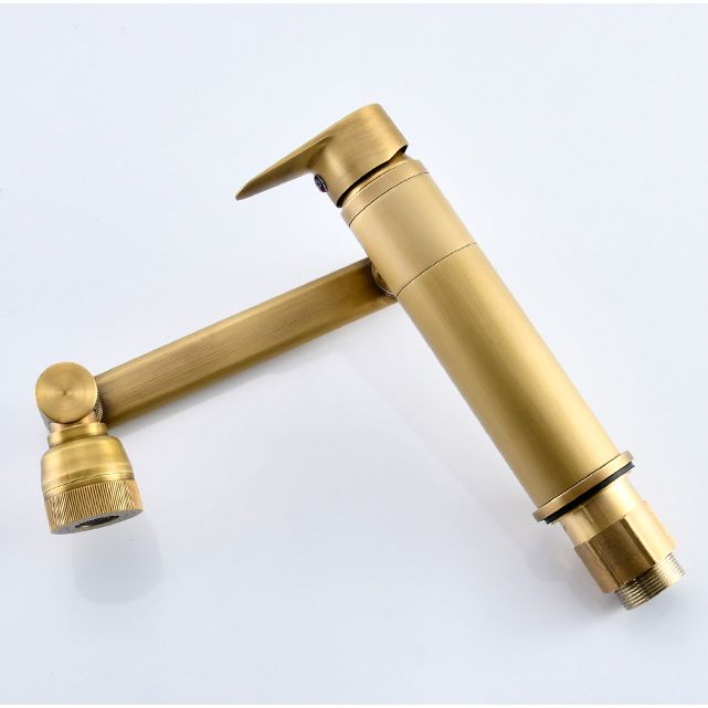 Luxury Vessel Faucet Swivel Spout High-Arc Single Handle Vessel Faucet Clearhalo 'Bathroom Remodel & Bathroom Fixtures' 'Bathroom Sink Faucets' 'Bathroom Sinks & Faucet Components' 'bathroom_sink_faucets' 'Home Improvement' 'home_improvement' 'home_improvement_bathroom_sink_faucets' 1200x1200_78d2f289-8c64-4215-8258-a81f78059287