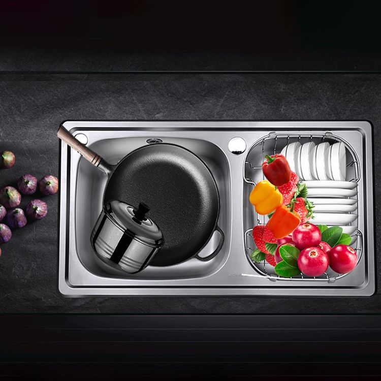 Rectangle 2 Holes Kitchen Sink Stainless Steel Double Basin Sink Clearhalo 'Home Improvement' 'home_improvement' 'home_improvement_kitchen_sinks' 'Kitchen Remodel & Kitchen Fixtures' 'Kitchen Sinks & Faucet Components' 'Kitchen Sinks' 'kitchen_sinks' 1200x1200_78f08453-b277-418a-8b9d-0eefd4cafa4d