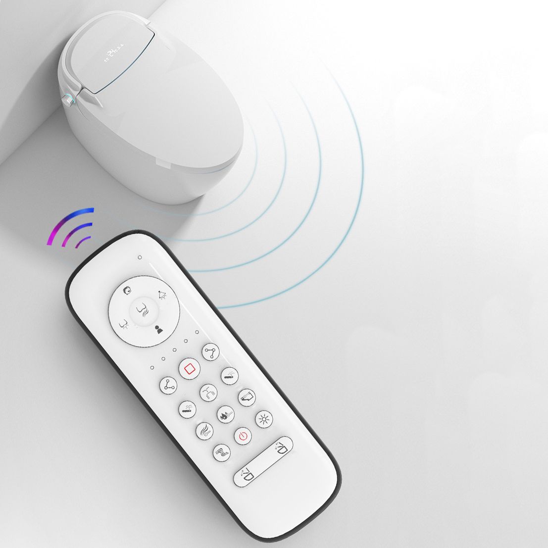 Modern ABS Toilet Bowl Floor Mounted All-In-One Urine Toilet Clearhalo 'Bathroom Remodel & Bathroom Fixtures' 'Home Improvement' 'home_improvement' 'home_improvement_toilets' 'Toilets & Bidets' 'Toilets' 1200x1200_790b90bd-af47-422a-9bd9-7c4f5e03c976